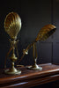 Pair of English Gimbal Ship's Lamps, Circa 1920