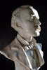 Large Impressive Plaster Bust of a Gentleman, Circa 1900.