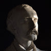 Large Impressive Plaster Bust of a Gentleman, Circa 1900.