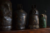 A Collection of Six Large Bronzed Iron Bells, Circa 1800