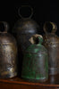 A Collection of Six Large Bronzed Iron Bells, Circa 1800