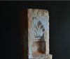 18th Century Carved Architectural Stone Shrine Niche.