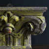 18th Century Painted Architectural Pillar Capital