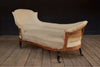 Beautiful Scarce 19th Century Napoleon III French Chaise Longue, Upholstery inclusive.