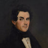 A Excellent Portrait Study of a Gentleman. Pierre Jean Vallet (1809-1886)