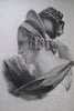 Pair of Fine Neoclassical Graphite Drawings. Dated 1836