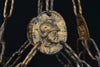 A Decorative  Spanish Four Light Gilt Chandelier, Circa 1920