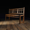 A Handsome 19th Century Hardwood Bench.