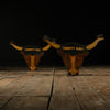 Pair Of Rare Edwardian 'Royal Antediluvian Order Of Buffalo's' Heads.