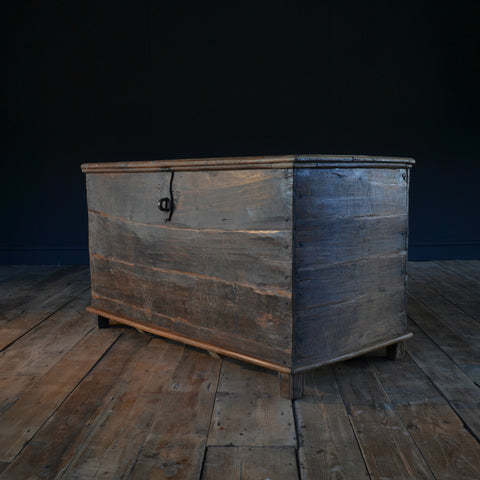 Large 18th Century Hardwood Chest
