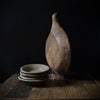 Antique Hand Carved Large Stone Serving Plate, Circa 1800