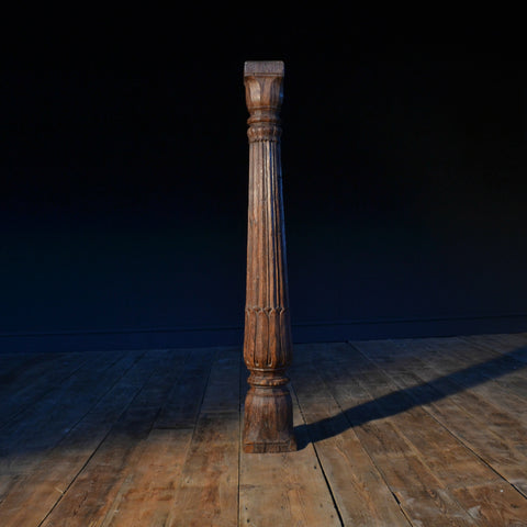 Early 19th Century Hardwood Architectural Column.