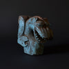 Early 19th Century Painted and Carved Dragon Head