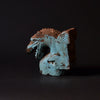 Early 19th Century Painted and Carved Dragon Head