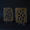 A Pair Of Early Architectural Carved Stone Panels