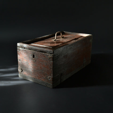 Early 19th Century Hardwood Jewellers Box