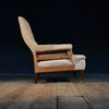 A Good 19th Century Buttoned Back Rosewood Armchair.