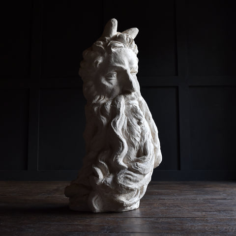 A large Scale Mid 20th Century French Studio Study of Moses After Michelangelo.