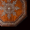 Large Octagonal Anglo Indian Hoshiarpur Table. Circa 1860 -1890