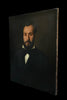 A Fine Oil Portrait Study of a Bearded Gentleman by Émile Carolus Leclercq  1829-1907.